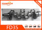 निस्सान ED33 FD35T 12200-T9000 12200-01T00 के लिए लौह इंजन क्रैंकशाफ्ट कास्टिंग