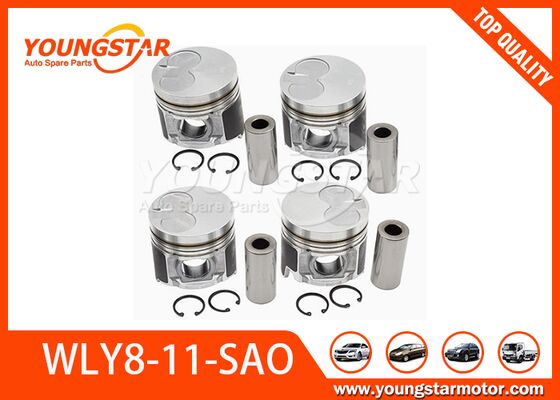 पिस्टन Mazda B2500 OEM WLY8-11-SAO के लिए 60000 किमी गारंटी के साथ