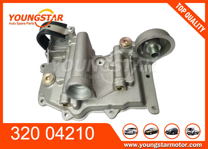 जेसीबी उत्खनन इंजन 3CX के लिए ऑयल कूलर कवर 320 04210, 6D125 इंजन मॉडल और 60000KM की गारंटी के साथ