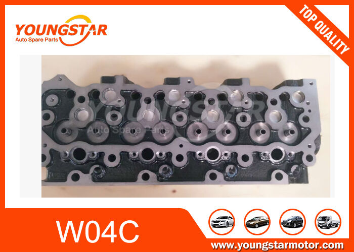 W04C  WO4CT WO4C सिलेंडर हेड 4 ग्लो प्लग के साथ हिino हेवी ट्रक के लिए