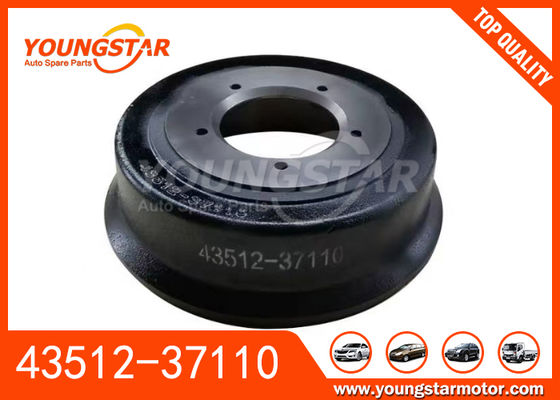 ब्रेक ड्रम 43512-37110 TOYOTA 14B और HINO 300-SERIES 2 पीढ़ी-5 8.5T के लिए OEM फिटिंग के साथ