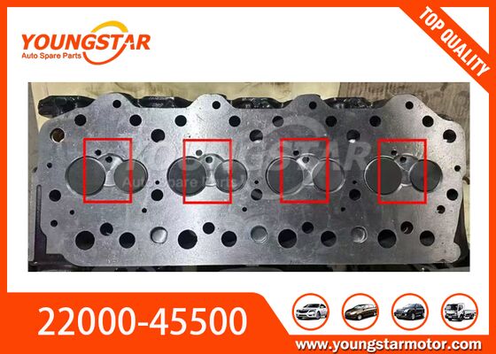 हुंडई D4DD इंजन मित्सुबिशी 4D34T OEM 22000-45500 के लिए कास्टिंग आयरन सिलेंडर हेड