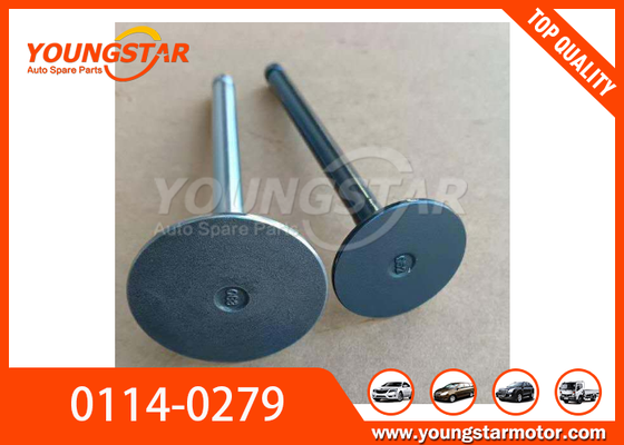 ISUZU 6BG1 6BD1 के लिए घिसाव-प्रतिरोधी इंजन वाल्व OEM 0114-0279 ऑटोमोटिव इंजन वाल्व