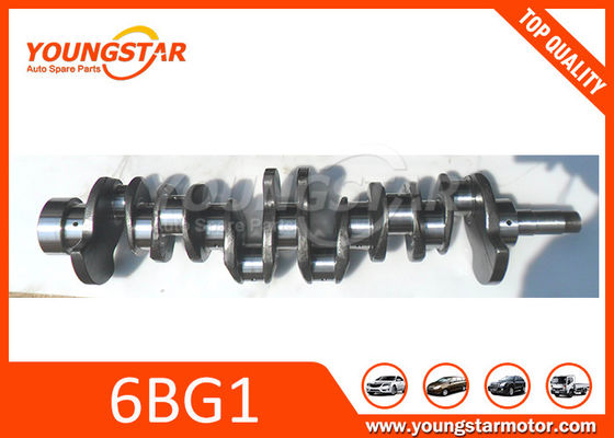 ISUZU 6BG1 HRC 40 1-12310-448-0, 11,10108080 के लिए स्टील मिश्र धातु इंजन क्रैंकशाफ्ट