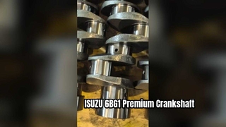 ISUZU 6BG1 क्रैंकशाफ्ट 1123104480 उच्च शक्ति स्टील
